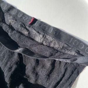 Authentic Gucci Interlocking GG Tights - Black